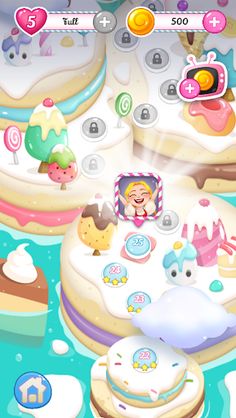 Sugar Candy Heroes - World Mat - Screenshot 2