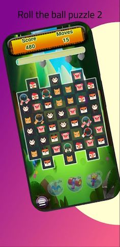 Roll the ball game puzzle 2 - Screenshot 1