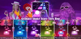 Grimace Monster Scary Tiles 3D - Screenshot 3