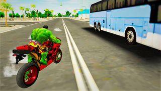 Super Hero City Bike - Screenshot 2