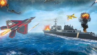 Sky Warrior: Fighter Jet Games - Screenshot 1