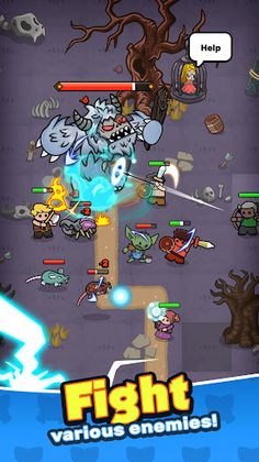 Heroes Rush! Adventure RPG - Screenshot 4
