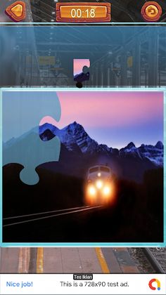 Railroad jigsaw puzzles - Screenshot 4