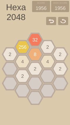 Hexa 2048 - Screenshot 4