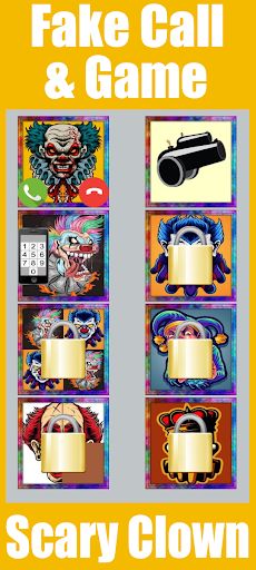 Fake Call Scary Clown Game - Screenshot 2