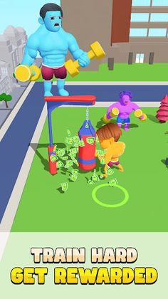 Gym Lifting Hero: Clicker - Screenshot 4