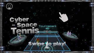 Cyber-Space Tennis - Screenshot 1