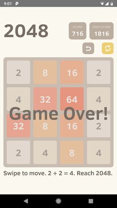 2048 Puzzle Game - Screenshot 3