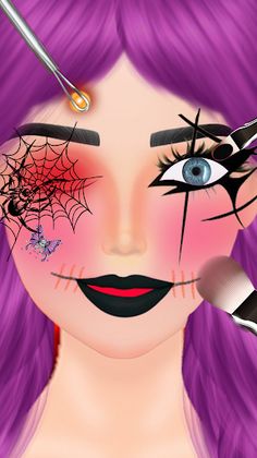 Helloween Grime Makeup Saloon - Screenshot 4