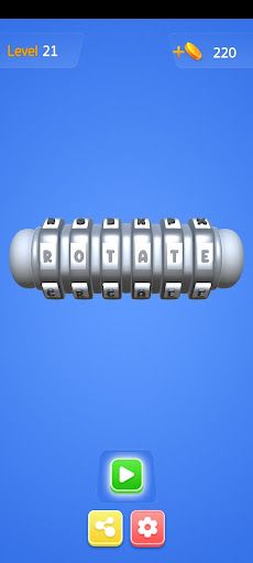 Rotate Word Puzzle - Screenshot 1