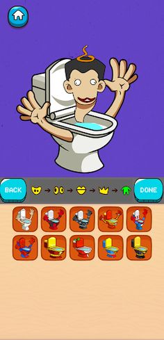 Toilet Monster : ASMR MakeOver - Screenshot 2