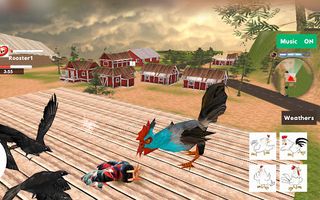 Rooster Simulator Chicken Game - Screenshot 1
