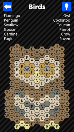 Word Search Hex - Screenshot 3