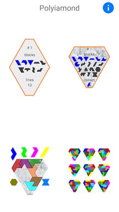 Polyiamond Saga - Screenshot 1