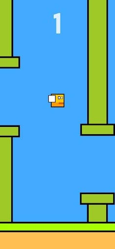 Flappy Square - Flying Bird - Screenshot 3