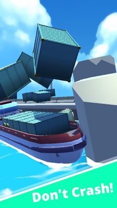 Cargo Ship - Boat Driving Game - Screenshot 3