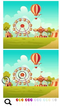 Spot a Difference Balloons - Screenshot 4