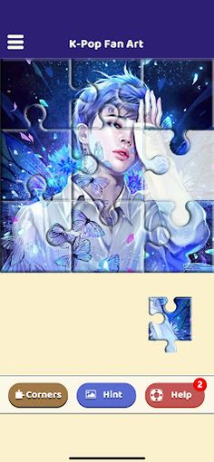 K-Pop Fan Art Puzzle - Screenshot 1