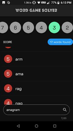 Word Game Solver - Screenshot 2