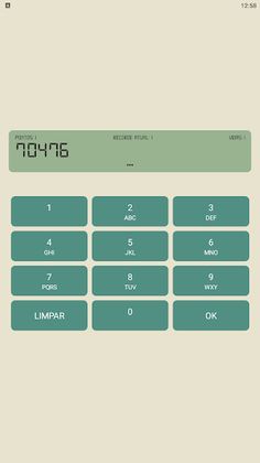 Jogo de Memória Numérico - Screenshot 4