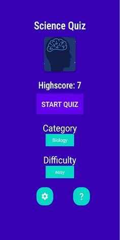 Science Quiz - Screenshot 1