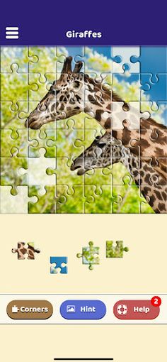 Giraffe Love Puzzle - Screenshot 4