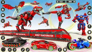 Robot Game - Car Robot 3D - Screenshot 3