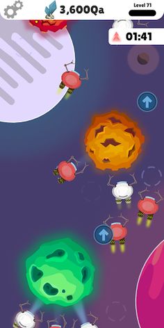 Idle Space Miner - idle space  - Screenshot 4