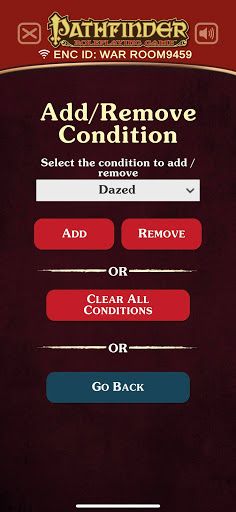 Pathfinder Combat Tracker - Screenshot 4