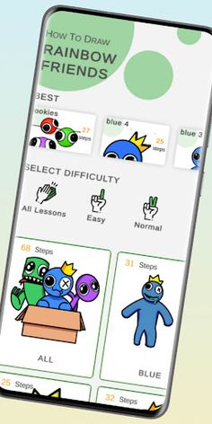 How to draw rainbow frien - Screenshot 1