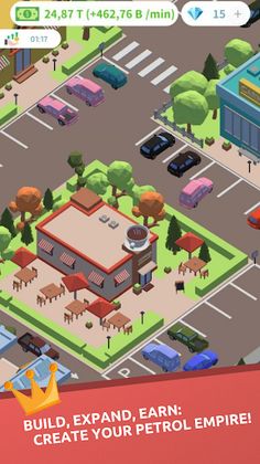 Idle Petrol Empire - Tycoon - Screenshot 1