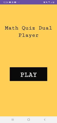 Math Quiz Dual Player - Screenshot 1