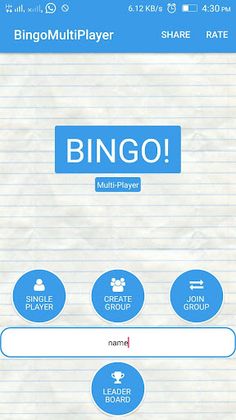 Bingo MultiPlayer (offline, le - Screenshot 1