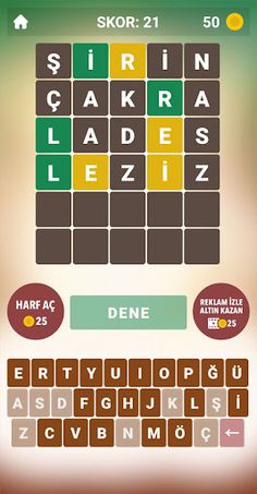 Kelimele - Kelime Tamamla - Screenshot 2
