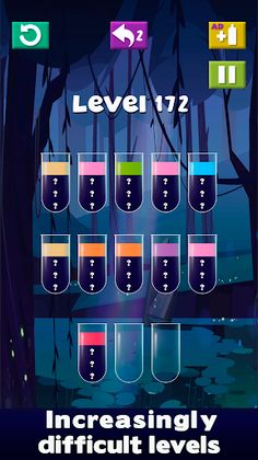 Color Water Sort - Puzzle Game - Screenshot 1