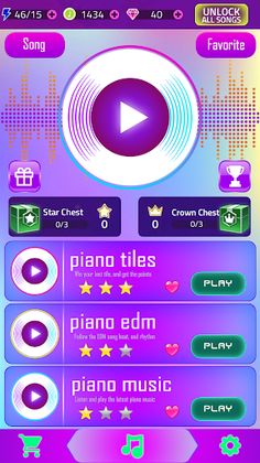 El Alfa Piano Game Tiles - Screenshot 1