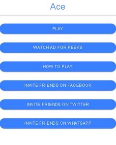 Ace - Card Game - Screenshot 1