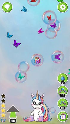 Bubble Pops - Little Unicorn - Screenshot 1