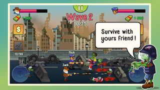 Two guys & Zombies: Hotseat - Screenshot 1