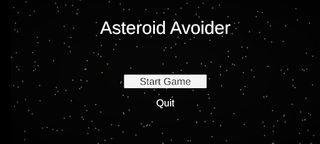Asteroid Avoider - Screenshot 1