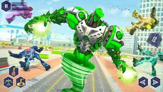 Shark Robot Car Transform Game - Screenshot 1