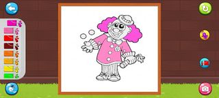 Coloring Clown doll - Screenshot 2