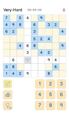 Sudoku : 9 * 9 - Screenshot 3