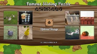 Famous Sliding Puzzle: Animals - Screenshot 3