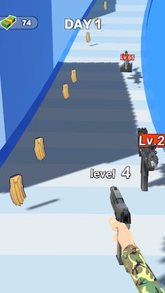 Machine Gun Rush! - Screenshot 3