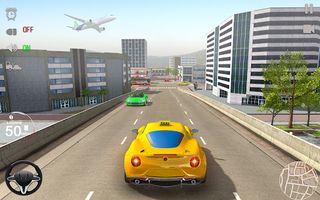 City Car Driving Taxi Games - Screenshot 2