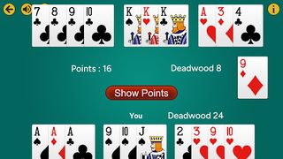 Gin Rummy Offline - Card game - Screenshot 3