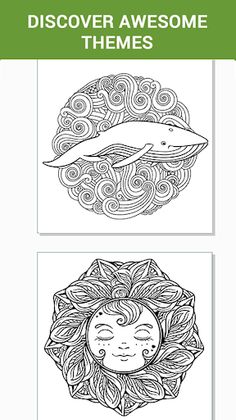 Mandala Coloring Games - Screenshot 1