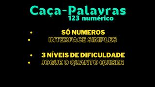 Caça-Palavras Numérico - Screenshot 1