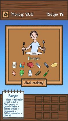 Food Catch - Recipe Food Game - Screenshot 1